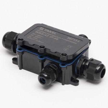 Коробка розподільча з клемником TAKEL WBS 507133 IP68 24 А для електромонтажу