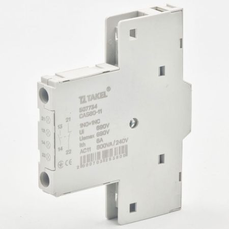 (507734) Дополнительный боковой контакт к MPC-80 CAS80-11 1NO+1NC. TAKEL