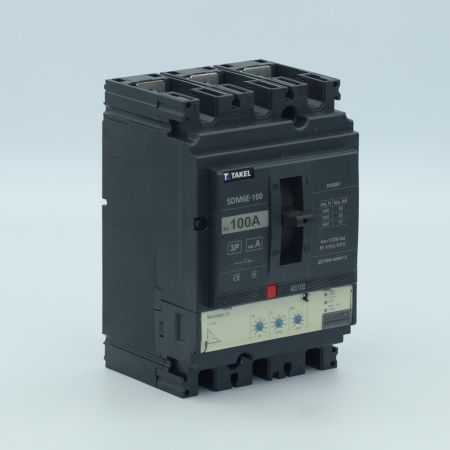 (510097) Выключатель автоматический силовой SDM6E-100. 3Р. 100А. 50кА с электр. расцеп. TAKEL