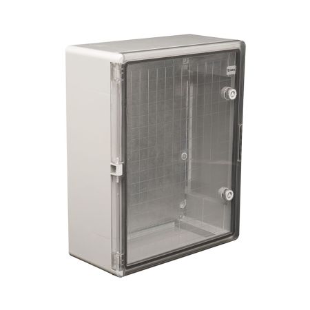 (512828) Корпус пластиковый ударопрочный (ШхВхГ) 400х500х180мм. IP65. прозрачная дверца. TAKEL