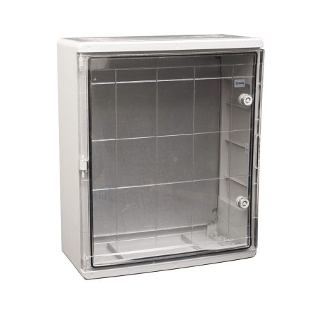 (512832) Корпус пластиковый ударопрочный (ШхВхГ) 500х700х250мм. IP65. прозрачная дверца. TAKEL