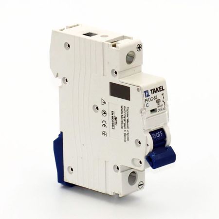 (513507) Автоматический выключатель Argent M-DC-63-C 1Р In=10 А Un=250 V DC Кривая C 6кА. TAKEL