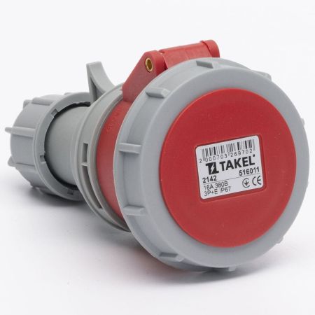 Розетка переносна 2142 Argent TAKEL 516011 16А