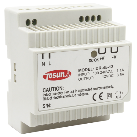 Блок живлення DR45 12 TosunLux 6940151071464 45 В