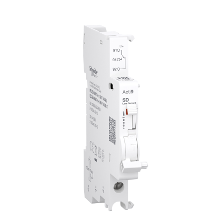 (A9N26917) Вспомогательный контакт Acti9 iSD от 2 до 100 мА C60/C120. Schneider Electric