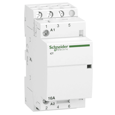 (A9C22813) Модульные контакторы iCT 16 А. 3NO контакта. Uкат=220-240В. Schneider Electric