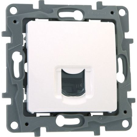 (664777) Телефонная розетка RJ45 к.6 FTP ETIKA белый. Legrand