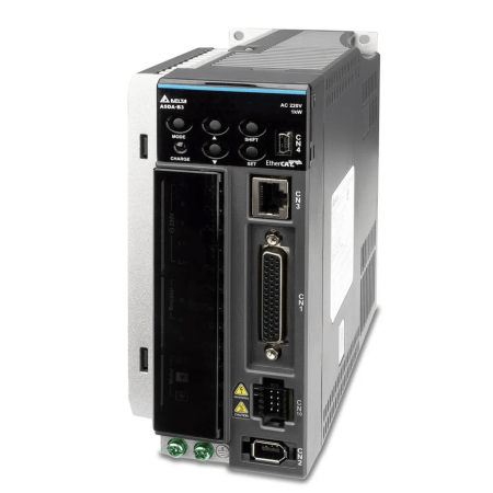 (ASD-B3A-1021-M) Сервопривод ASD-B3A. 1 кВт. 220В. 1/3ф PT Mode Pulse Input. PR Mode. RS-485. Analog Voltage Control. CANopen. STO. Delta