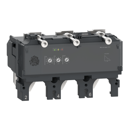 (C4032D250) Расцепитель к автоматическому выключателю NSX400 250A MICROLOGIC 2.3 3P3D AC. Schneider Electric
