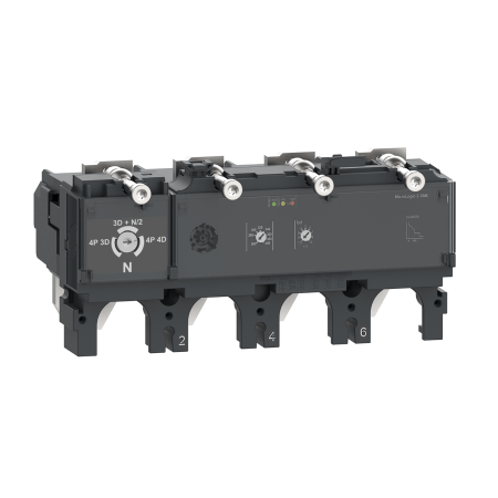 (C4042B400) Расцепитель к автоматическому выключателю NSX400 400A MICROLOGIC 2.3AB 4P4D AC. Schneider Electric