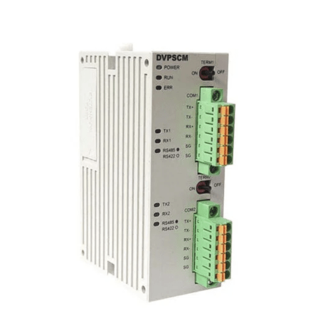 (DVPSCM12-SL) Коммуникационный модуль RS485/422. Delta