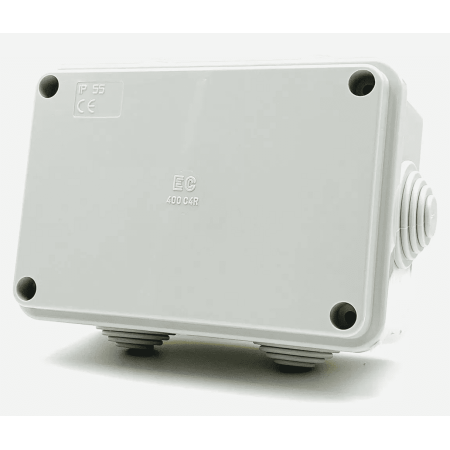 Коробка розподільча пластикова Elettrocanali EC400C5 IP55 150x110x70