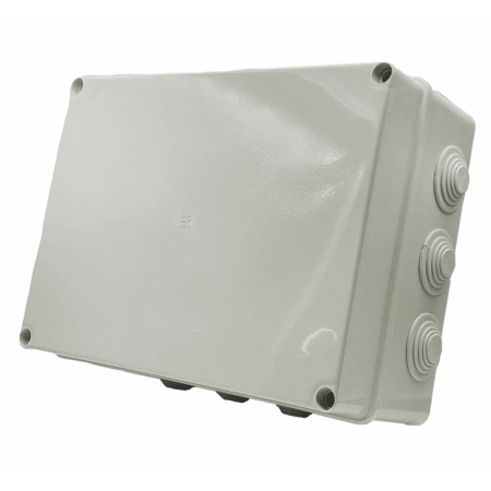 Коробка розподільча пластикова Elettrocanali EC400C8 IP55 300x220x120