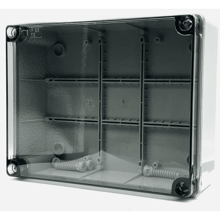 Коробка розподільча пластикова Elettrocanali EC420C7 IP56 240x190x90