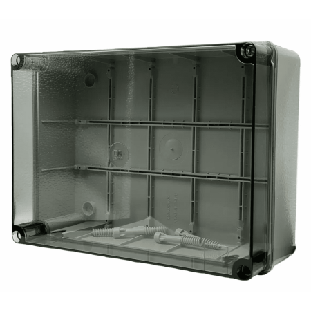 Коробка розподільча пластикова Elettrocanali EC440C8 IP56 300x220x120