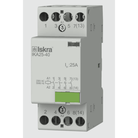 (030046007000) Модульный контактор IKA25-40. 230 V. AC. Iskra