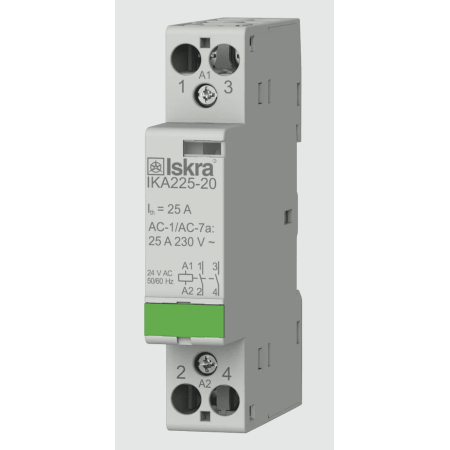 (030046711000) Модульный контактор IKA25-20. 24 V. AC. Iskra