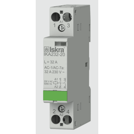 (030046833000) Модульный контактор IKA232-20. 230 V. AC. Iskra
