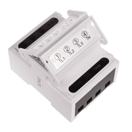 (LE-03MQ) Счетчик электроэнергии. трехфазный. LE-03MQ.MODBUS RTU. двухсторонний. F&F