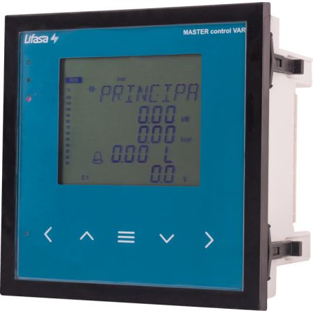 (MASTER12) Регулятор реактивной мощности MASTER Control Var 12 (на 12 ступеней). AC110…480В. RS485. E.NEXT