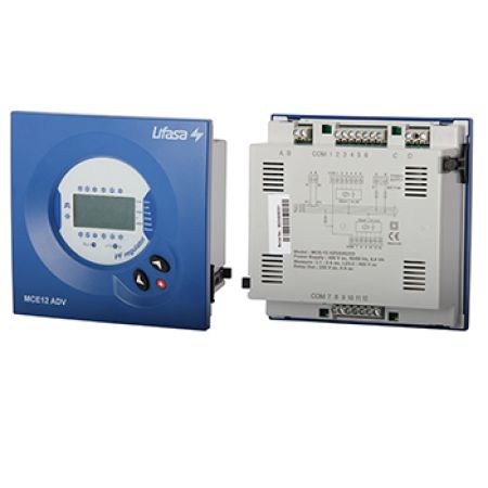 (MCE12ADV400) Регулятор реактивной мощности MCE-12 ADV (на 12 ступеней). E.NEXT