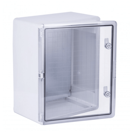 (MD9027) Шкаф ударопрочный ABS 400x500x240 МП с прозрачной дверцей. IP65. Adal Pano