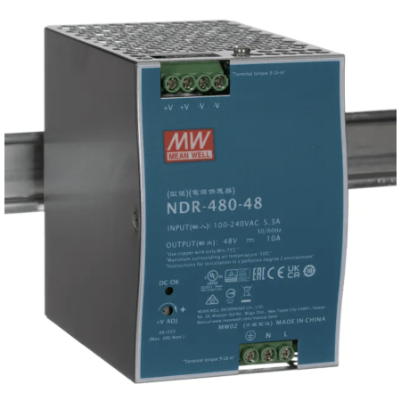 Джерело живлення NDR Mean Well NDR 480 48 480 Вт