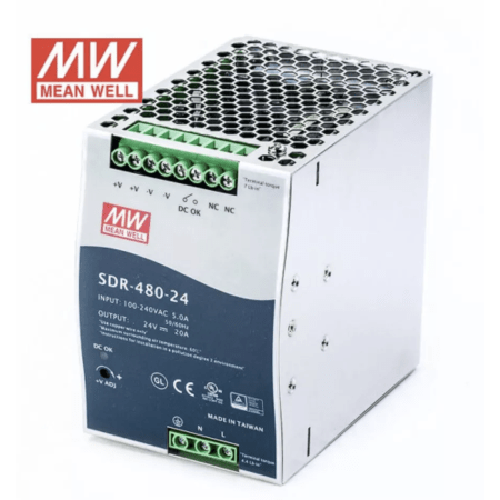 Джерело живлення SDR Mean Well SDR 480 24 480 Вт