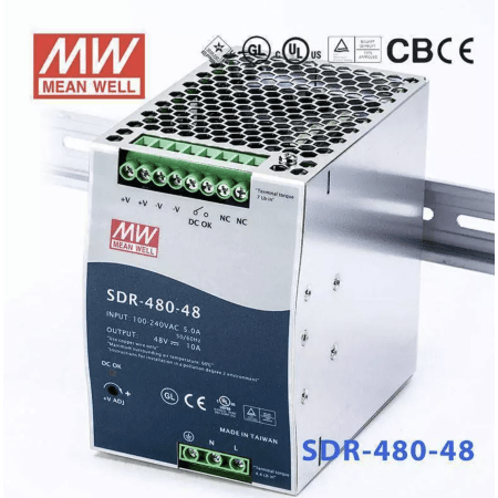 Джерело живлення SDR Mean Well SDR 480 48 480 Вт