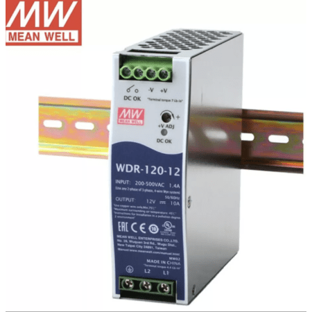 Джерело живлення WDR Mean Well WDR 120 12 120 Вт
