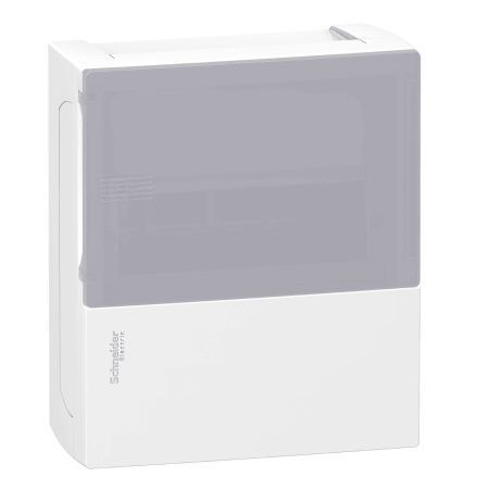 (MIP12108T) Щит Resi9 MP 1 ряд. 8 модулей. навесное. дымчатая дверь. Schneider Electric