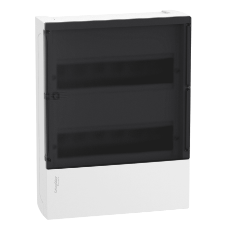 (MIP12212S) Щит Resi9 MP 2 ряда. 24 модуля. навесное. прозрачная дверь. Schneider Electric