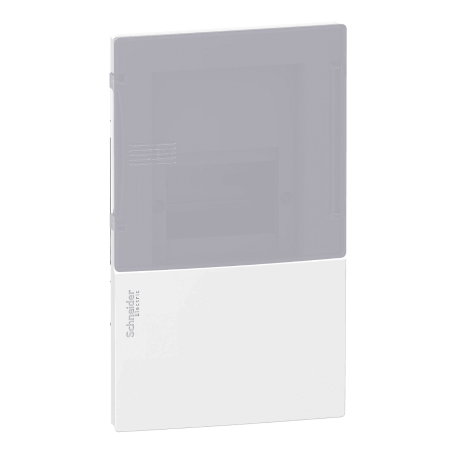 (MIP22104T) Щит Resi9 MP 1 ряд. 4 модуля.встраиваемый дымчатая дверь. Schneider Electric