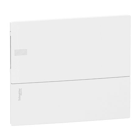 (MIP22112) Щит Resi9 MP 1 ряд. 12 модулей.встраиваемый белая дверь. Schneider Electric