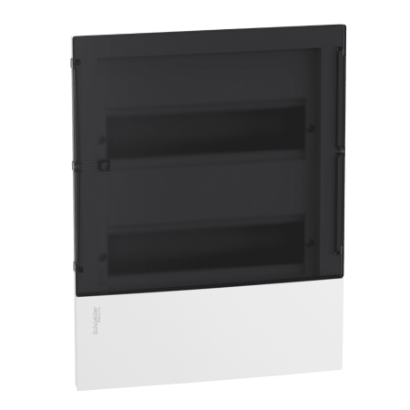 (MIP22212S) Щит Resi9 MP 2 ряда. 24 модуля.встраиваемый прозрачная дверь. Schneider Electric