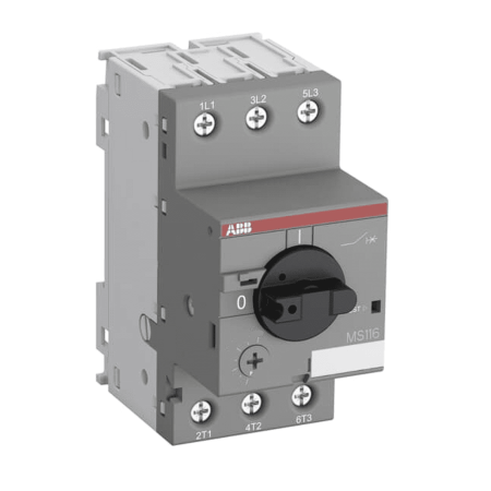 (1SAM250000R1009) Автомат защиты двигателя MS116-6.3. ABB