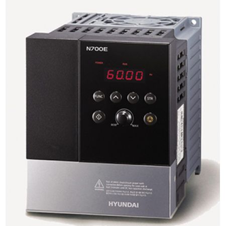 (N700E-004HF) Преобразователь частоты N700E-004HF 0.4 кВт 380В. Hyundai