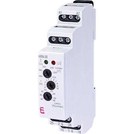 (2471401) Реле контроля напряжения в 1-фазных сетях HRN-35. 48-276V AC. ETI