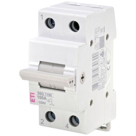 (2421418) Перемикач навантаження SSQ 1100 1-0-2. 1p 100A. ETI