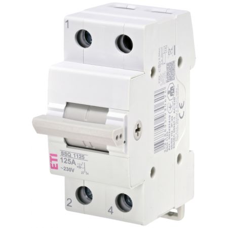 (2421419) Перемикач навантаження SSQ 1125 1-0-2. 1p 125A. ETI
