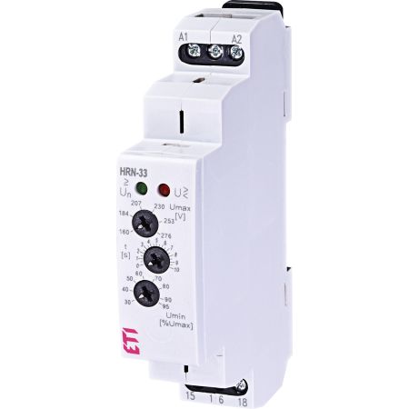 (2470015) Реле контроля напряжения в 1-фазных сетях HRN-33. 48-276V AC. ETI