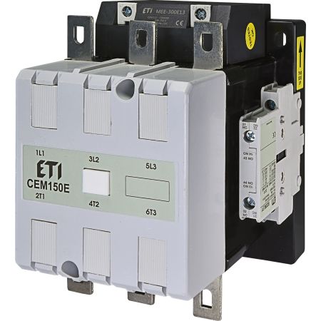 (4654241) Контактор CEM 150Е.22. Iном=150 A. 75 кВт. 250V AC/DC. ETI