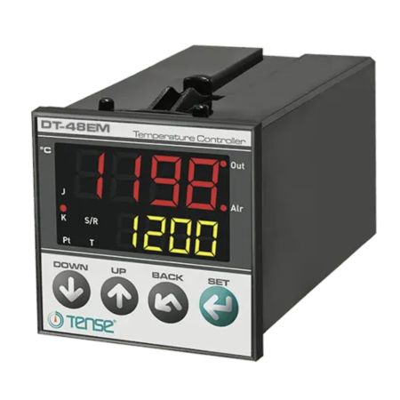 (DT-48EM) Температурный контроллер с выходом под твердотельное реле. 100-240V AC (0..+1750℃). Tense