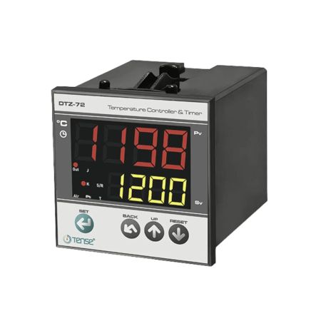 (DTZ-72) Терморегулятор с таймером DTZ-72. 72х72х90 мм. Tense