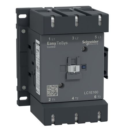 (LC1E160M5) Контактор Tesys E. Iном=160 Aмпер. 75 кВт. Uкат 220V AC. Schneider Electric
