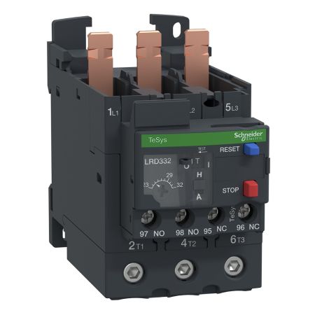 (LRD332) Тепловое реле LRD332 для контакторов LC1D40-LC1D65. Ir=23-32 Ампер. серия Tesys D. Schneider Electric