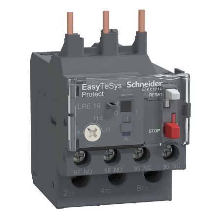 (LRE16) Тепловое реле LRE16 для контакторов LC1E12-LC1E38. Ir=9-13 Ампер. серия  Tesys E. Schneider Electric