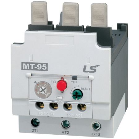(1313001000) Тепловое реле MT-95 L(3K) для контакторов MC-75-MC-95. Ir=54-75 Ампер. серия Metasol. LS Industrial Systems