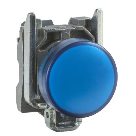 XB4BVB6. Индикаторная лампа в сборе. синяя. 24V AC/DC. IP66. серия Harmony XB4 металл. Schneider Electric