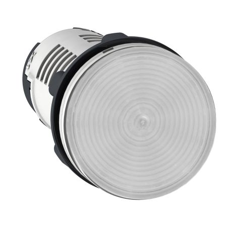 XB7EV07MP. Индикаторная лампа в сборе. белая. 230-240V AC. IP65. серия Harmony XB7. пластик моноблок. Schneider Electric